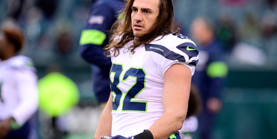 Luke Willson, Blitz the Seahawk on FOX 13 Morning News 