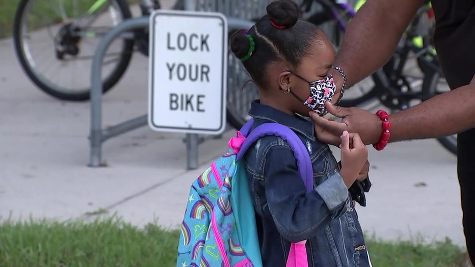 kids students masks hillsborough schools class