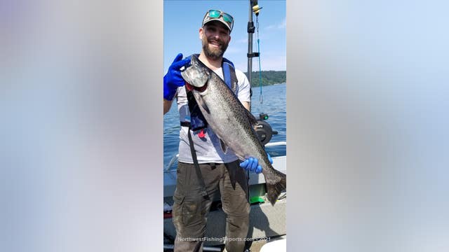 Fishing Report of the Week: Chinook Salmon near Vashon