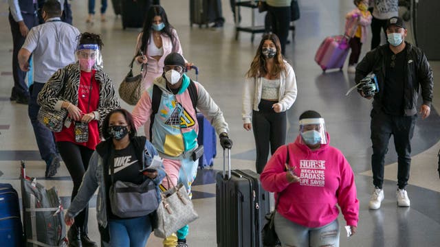 Thanksgiving travel nears 90% of pre-pandemic level