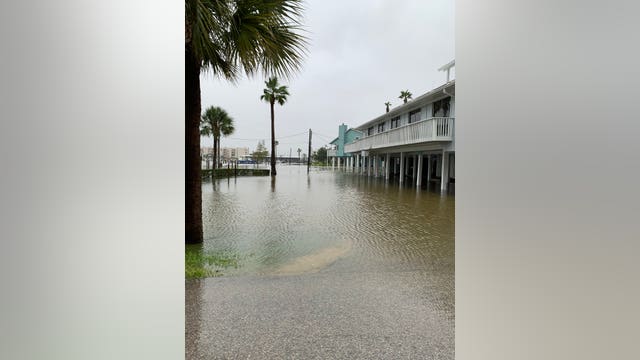 Nicholas downgraded to tropical depression, continuing to move slowly east into Louisiana