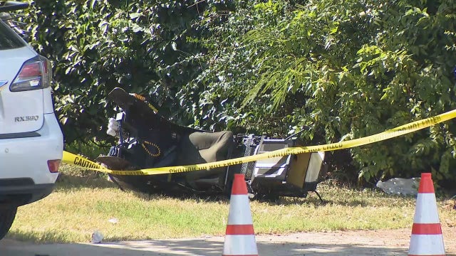 Military training jet crashes in Lake Worth