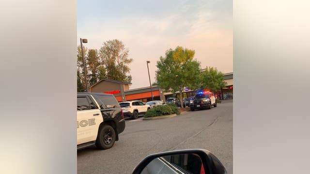 Bellevue police investigating shooting in plaza parking lot