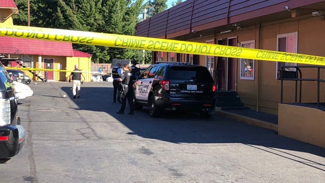 Police investigating shooting at Federal Way motel