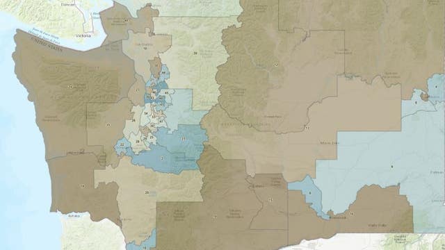 Dems, GOP release proposed legislative district maps for Washington