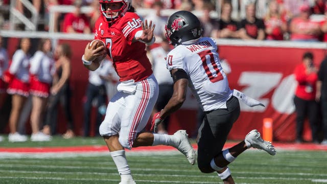 Pledger helps Utah rally past Washington State 24-13