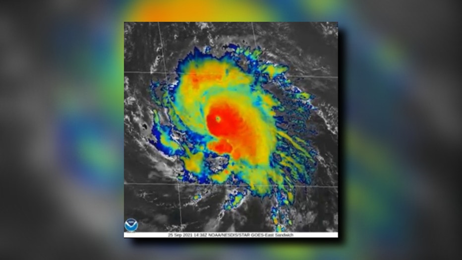 Hurricane Sam radar (1)