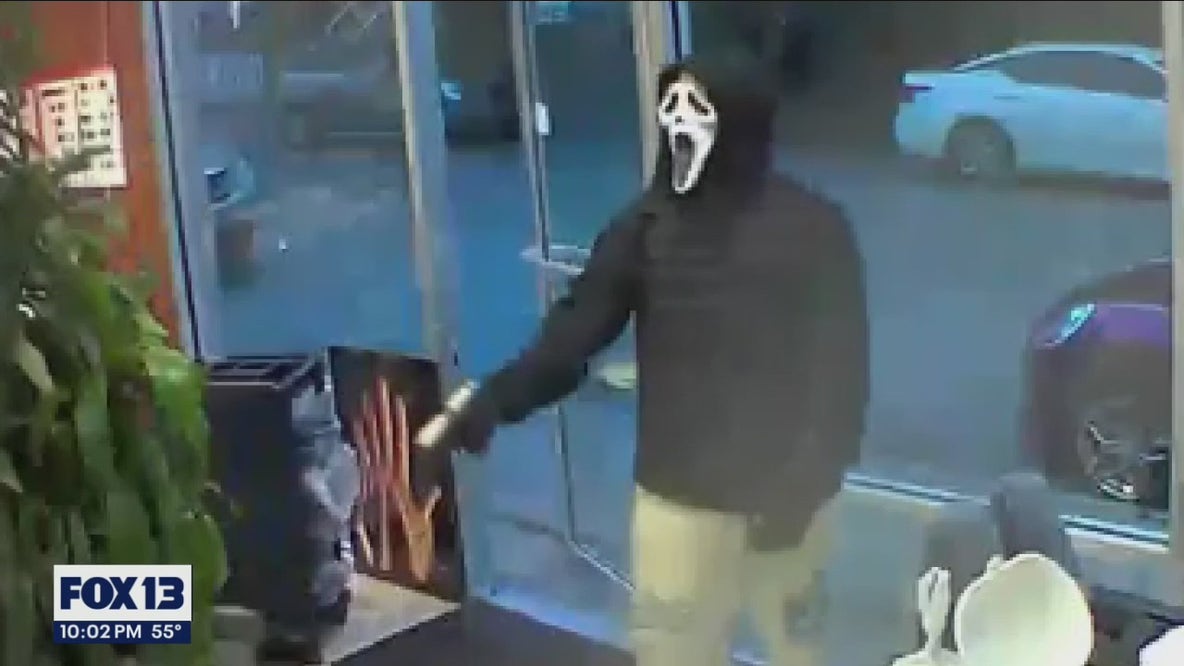 Armed men in 'Scream' masks rob Seattle hair salon