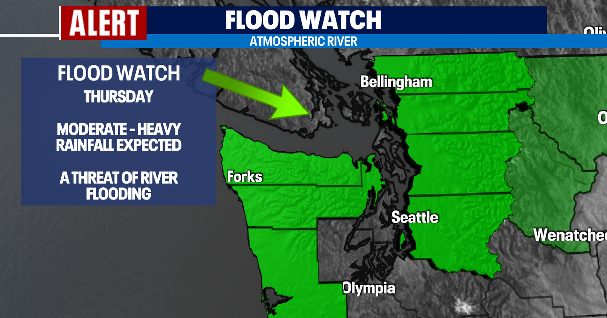 Atmospheric river hits Washington bringing heavy rain and breezy wind ...