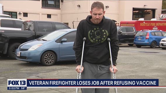Veteran Seattle firefighter empties locker after city denies vaccine exemption