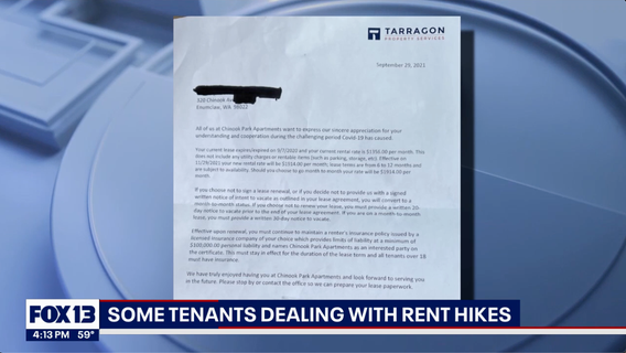 Renters being squeezed by rising prices