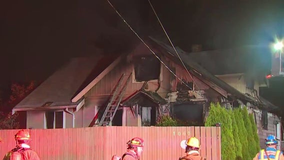 Crews tackle Tacoma house fire