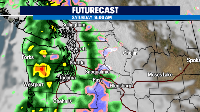 All eyes on Sunday as a series of wet systems continue