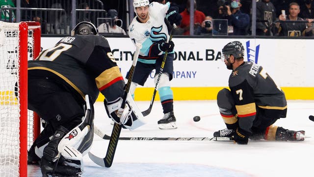 Vegas defeats Seattle, 4-3, ruins Kraken league debut