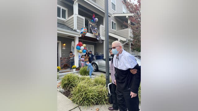 'He's a living miracle'; COVID survivor from Federal Way goes home after 1 year
