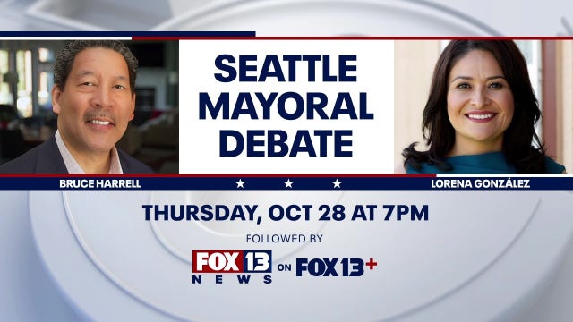 Seattle mayoral candidates to face off in final debate on FOX 13+