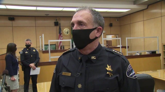 Sheriff pleads not guilty to charges over confrontation