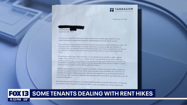 Renters being squeezed by rising prices