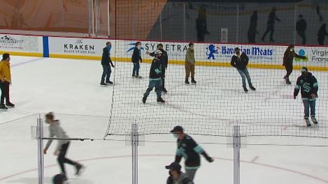 Fans watch historic first Kraken NHL game in memorable way