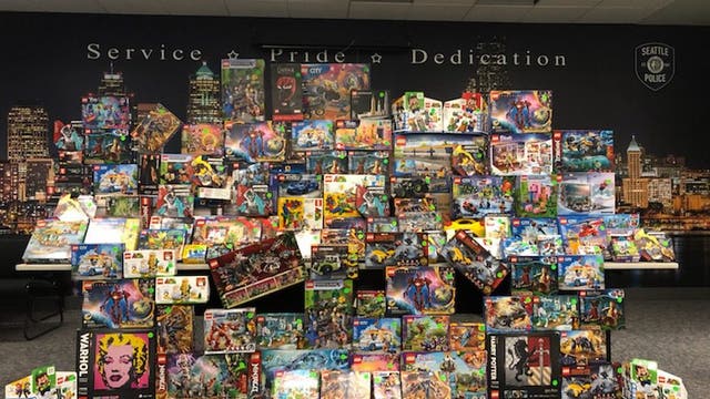 SPD recovers hundreds of stolen Legos in undercover theft operation