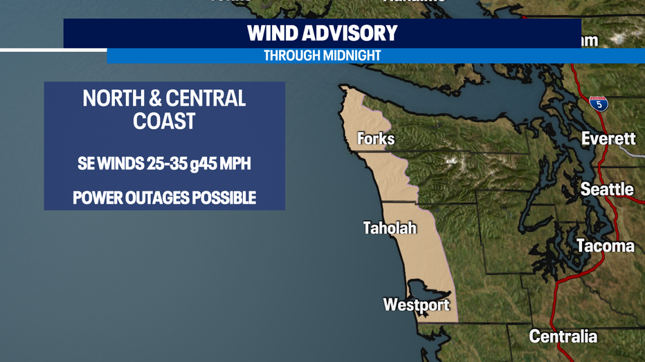 Bomb Cyclone Stays Offshore, Breezy & Wet Evening Ahead | FOX 13 Seattle