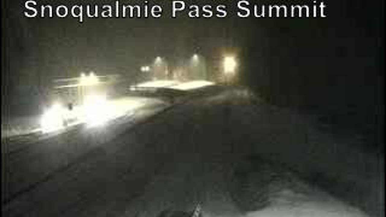 Both Directions Of Snoqualmie Pass Reopen After Crashes Spinouts