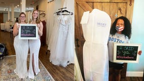 Nonprofit gifts free bridal gowns, weddings to US veterans, first responders