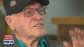 102-year-old WWII veteran and Pearl Harbor survivor reflects on his service in the U.S. Navy