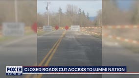 Access to Lummi Nation cut off by floodwaters