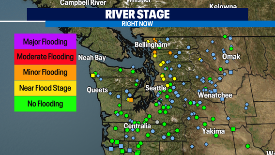 North Sound: Urban flooding to continue this evening