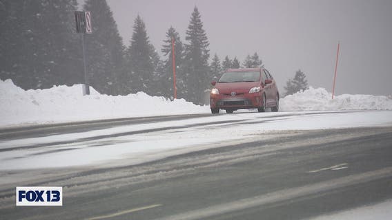 Winter storm poised to pound Washington mountain passes