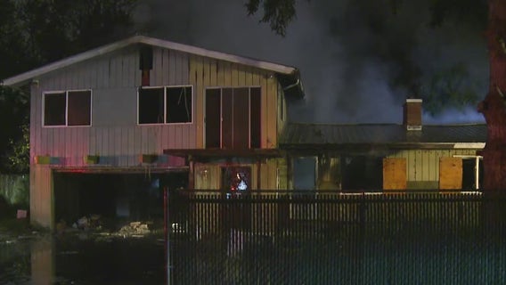 Crews knock down fire at abandoned house in Fife