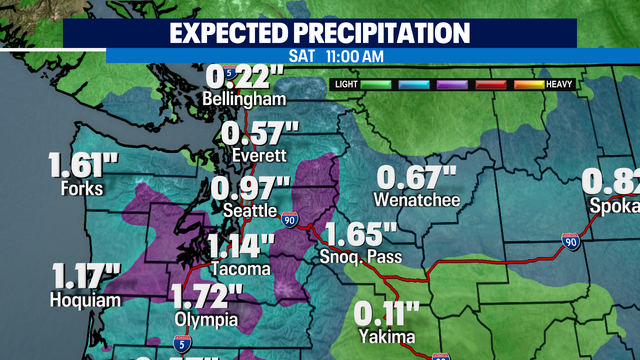 Rain returns Thursday, but much drier weather ahead