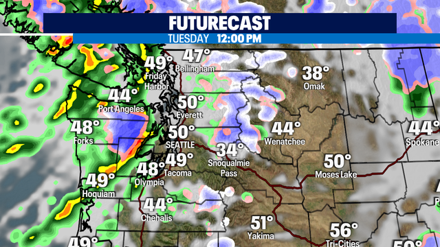 A low pressure system increases weather threats across the region