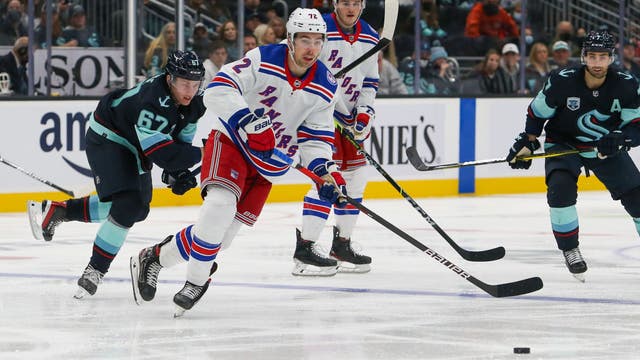 Fox, Shesterkin lift Rangers past Kraken, 3-1