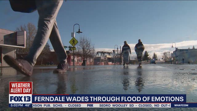 Ferndale community wades through flood, emotions