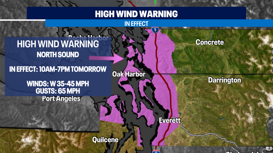 strong winds and heavy rain through tomorrow