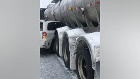 I-90 over Snoqualmie Pass reopens after SUV crashes into tanker carrying hazardous material