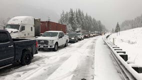 Eastbound lanes of I-90 over Snoqualmie Pass reopened