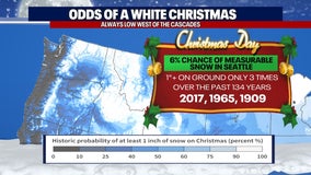 Seattle Weather: Will it snow? White Christmas weather update for holiday weekend