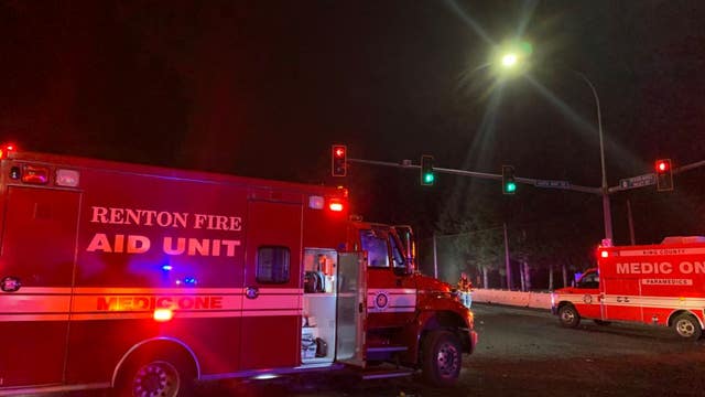 6 injured in crash involving dump truck, Metro bus in Renton