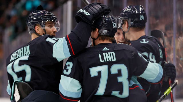 Kraken take early lead, hold off Oilers for 4-3 victory