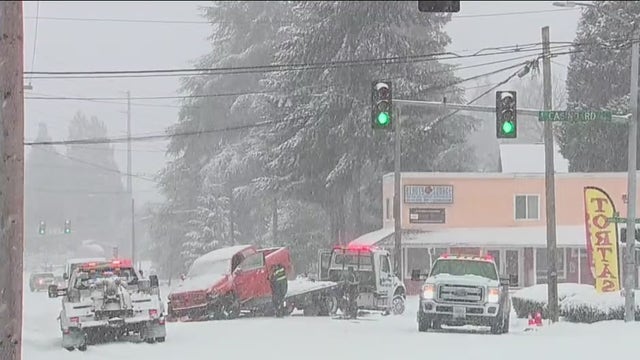 WSP responded to nearly 280 crashes in King County since snow storm