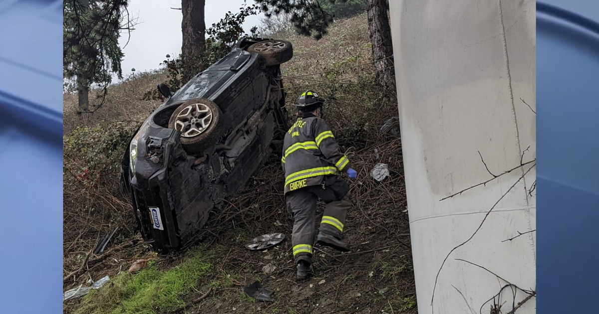 Suspected DUI driver in custody after crash on I-5 in Seattle | FOX 13 ...