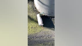 Marysville Police looking for suspects who placed explosive near gas station