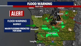 Flood Warnings in effect for several areas in Washington
