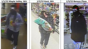 Deputies search for arson suspect after fires in King County
