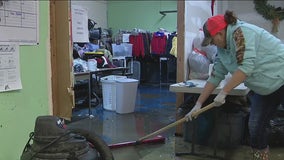 Lewis County Gospel Mission mops up after Chehalis River flooding