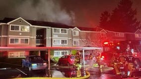 Fire damages apartment units in Lakewood