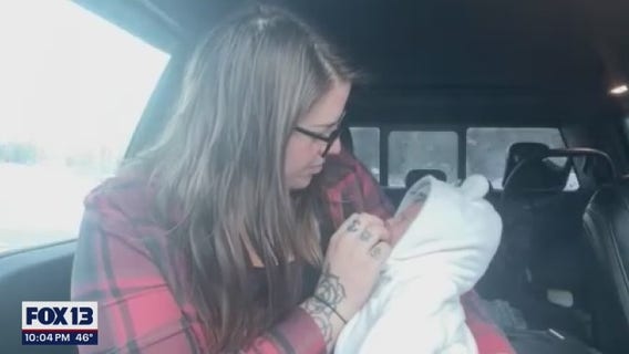 Mom, baby survive roof collapse after winter storm in Leavenworth